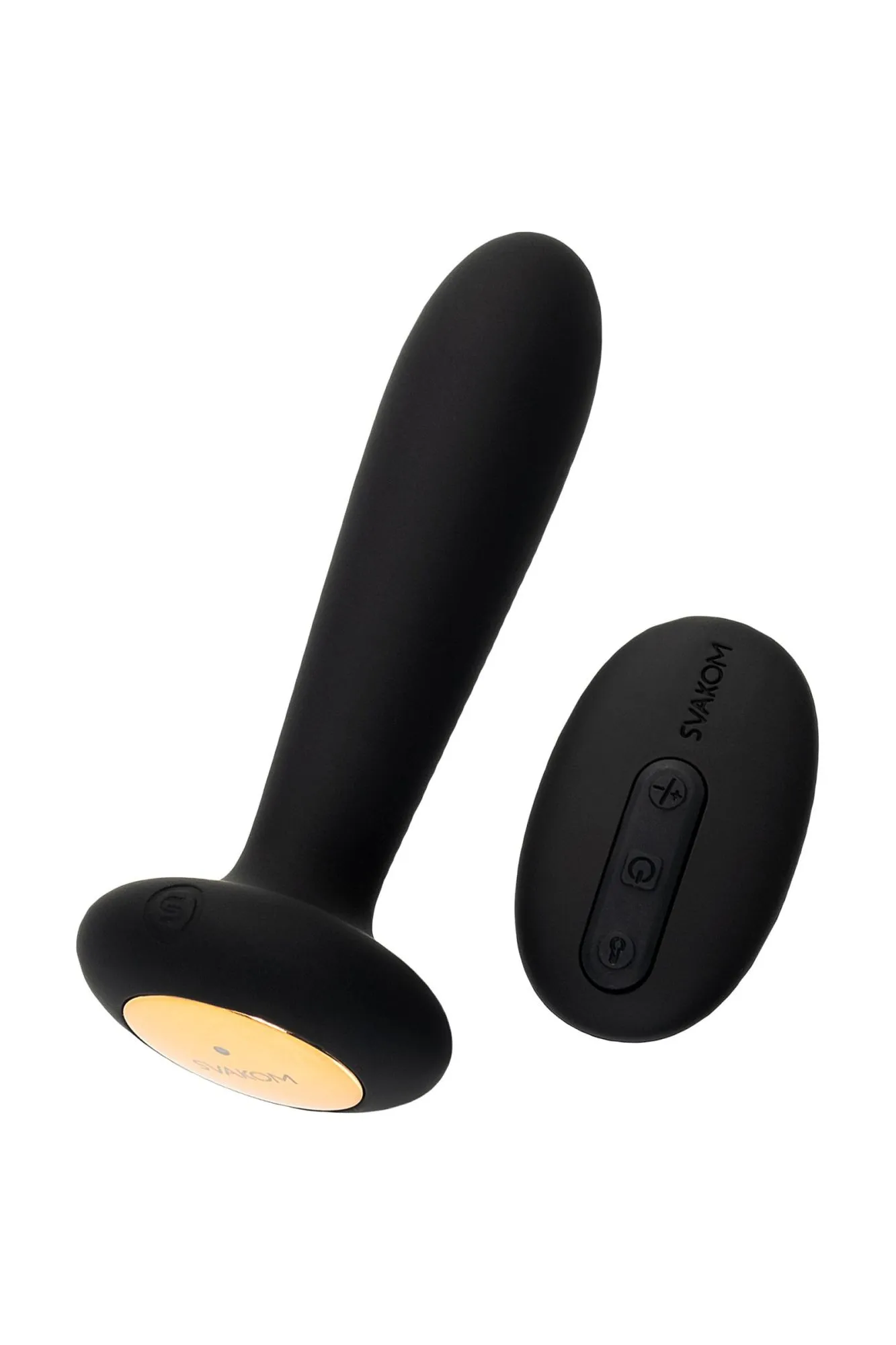 анальная втулка svakom primo, с подогревом, силикон, черный в Мурманске