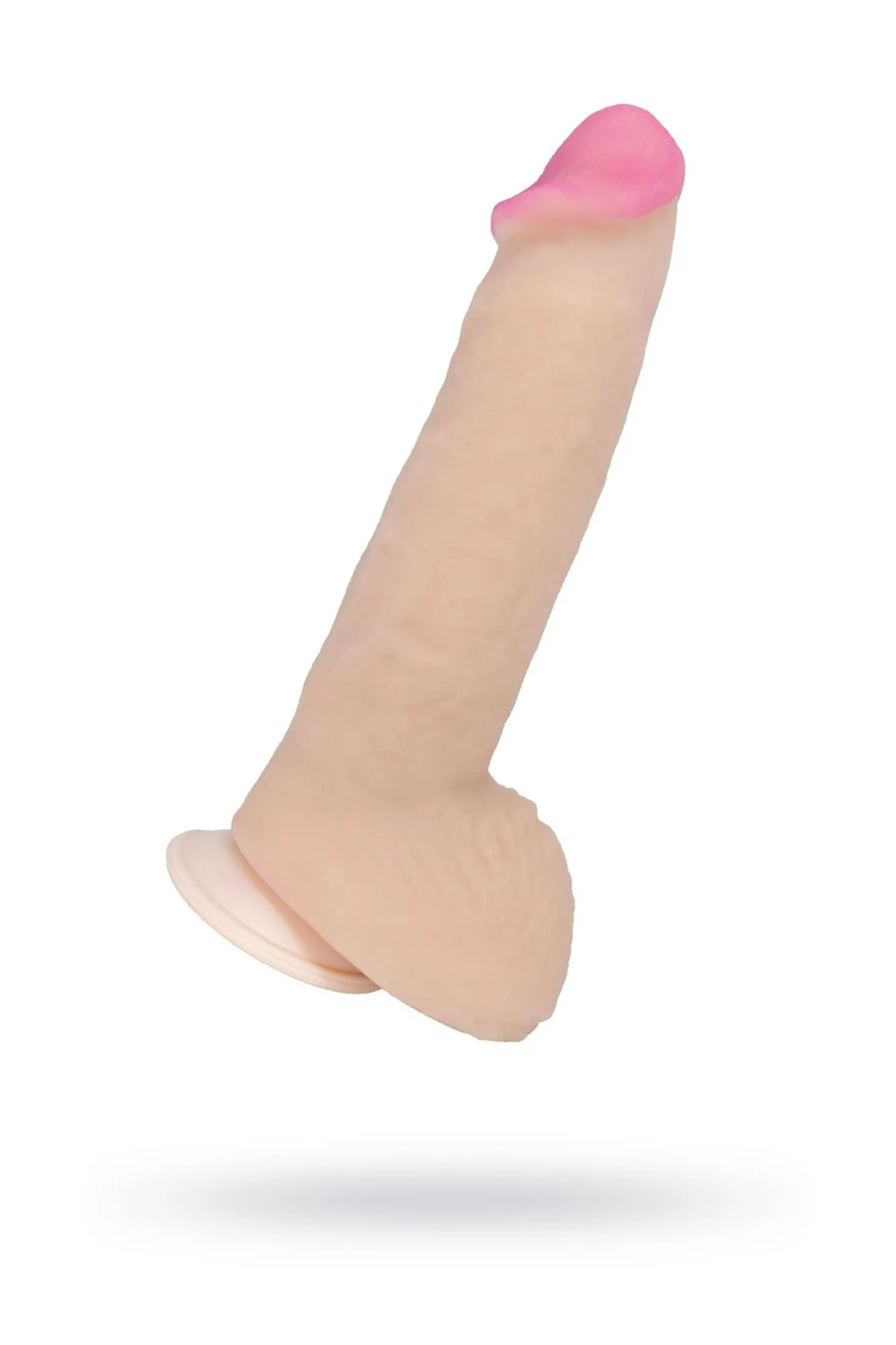 фаллоимитатор неоскин на присоске real next lovetoy, tpr, телесный, 23 см в Мурманске