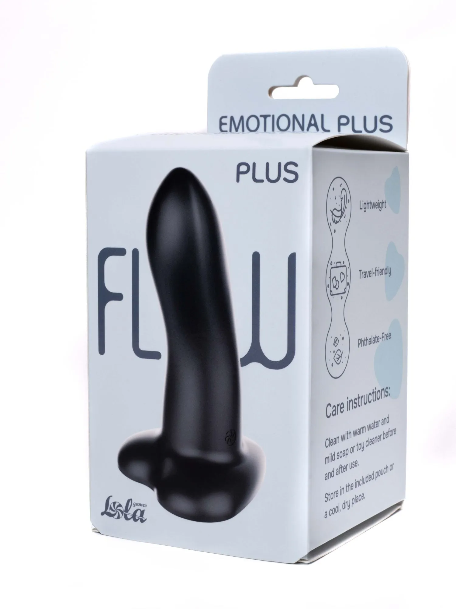 нереалистичный дилдо emotional plus black 2044-04lola в Мурманске