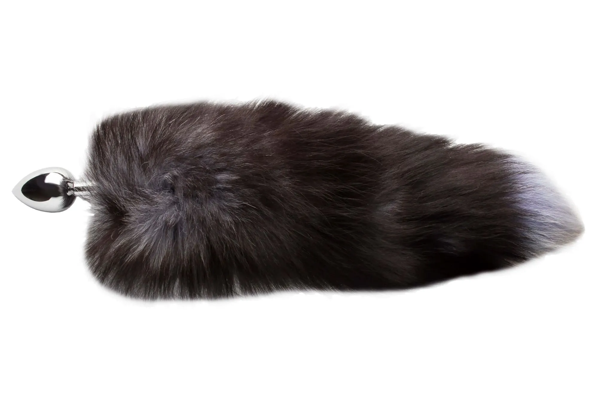 пробка анальная со съемным хвостом с синим кончиком в Мурманске