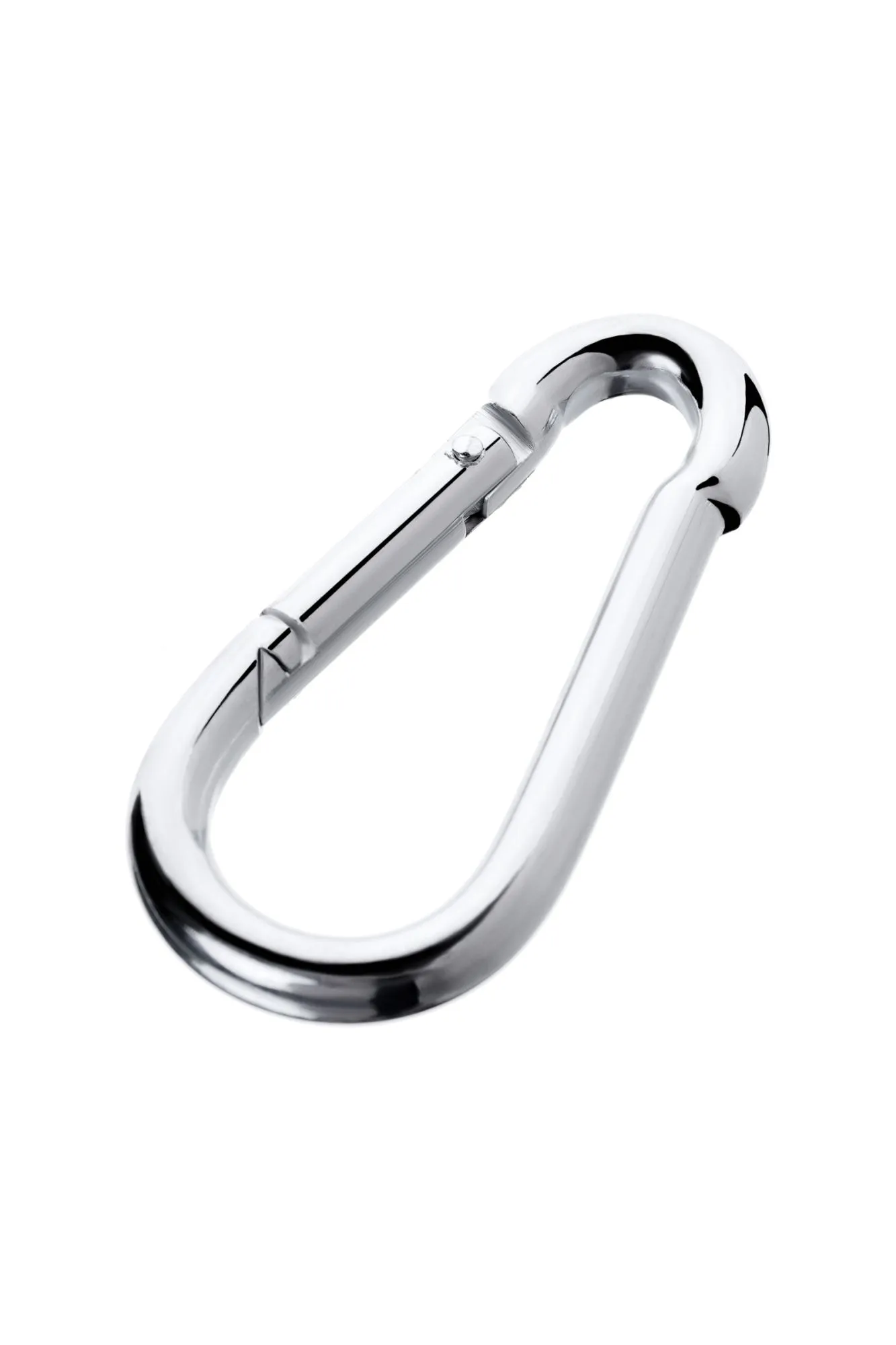 карабин toyfa metal, металл, серебряный, 5 см в Мурманске