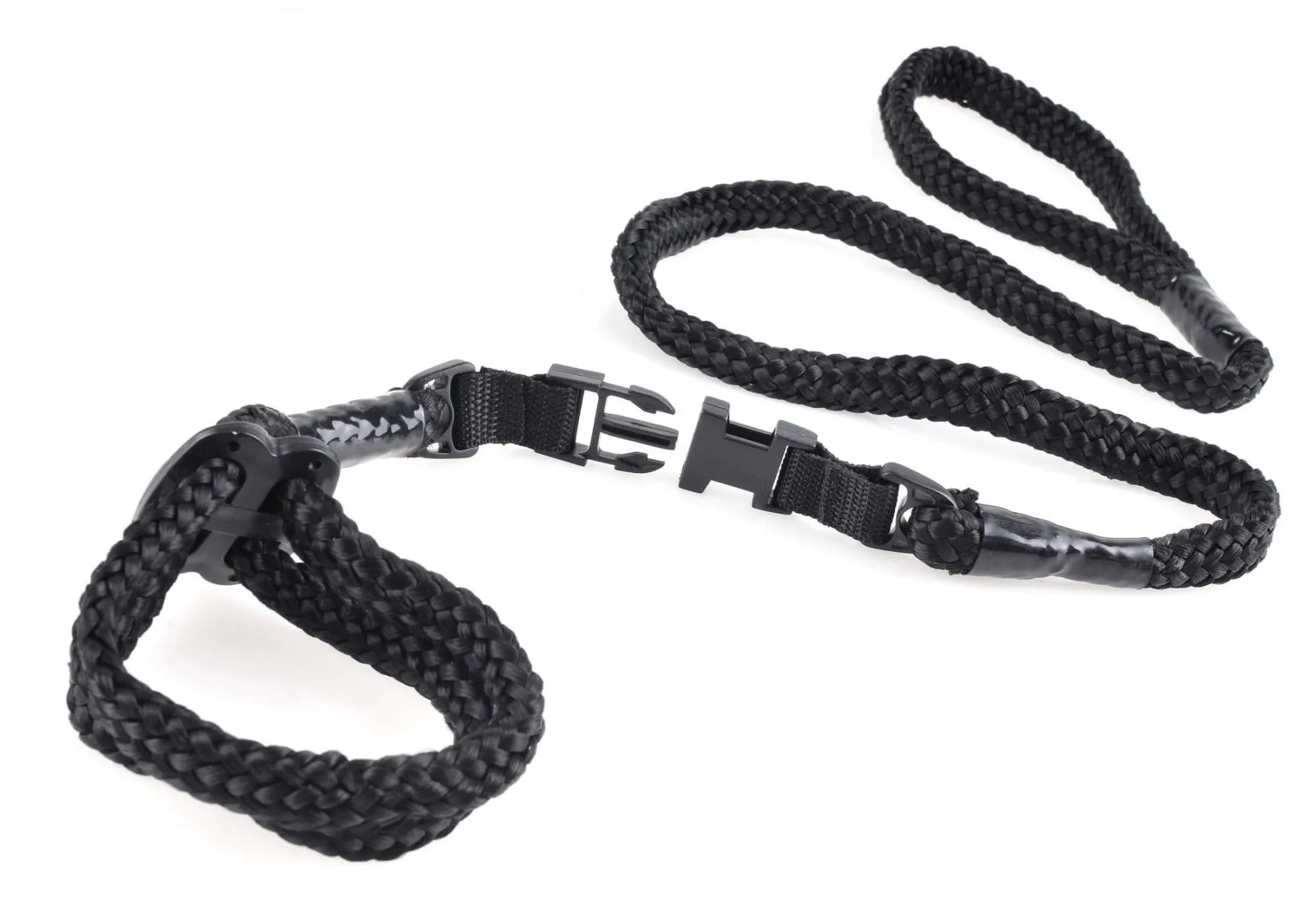 бдсм набор pipedream rope cuff and tether set, черный в Мурманске
