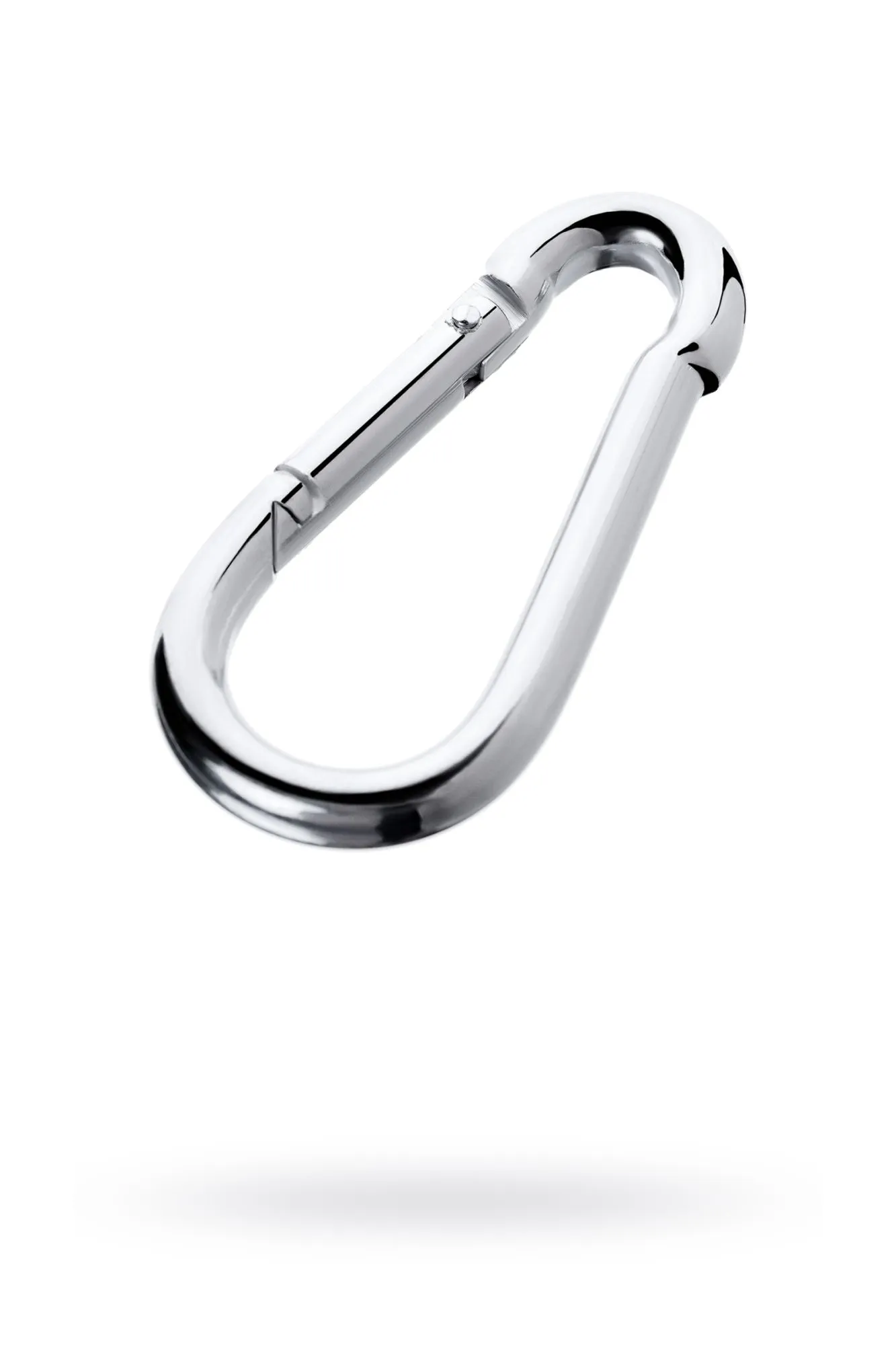 карабин toyfa metal, металл, серебряный, 5 см в Мурманске