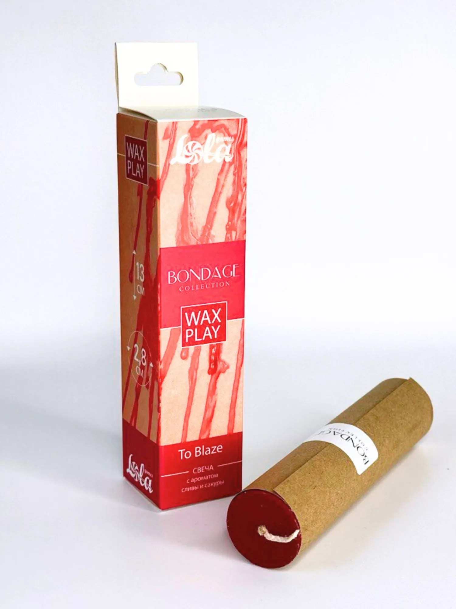 свеча для wax play bondage to blaze 1066-02lola в Мурманске