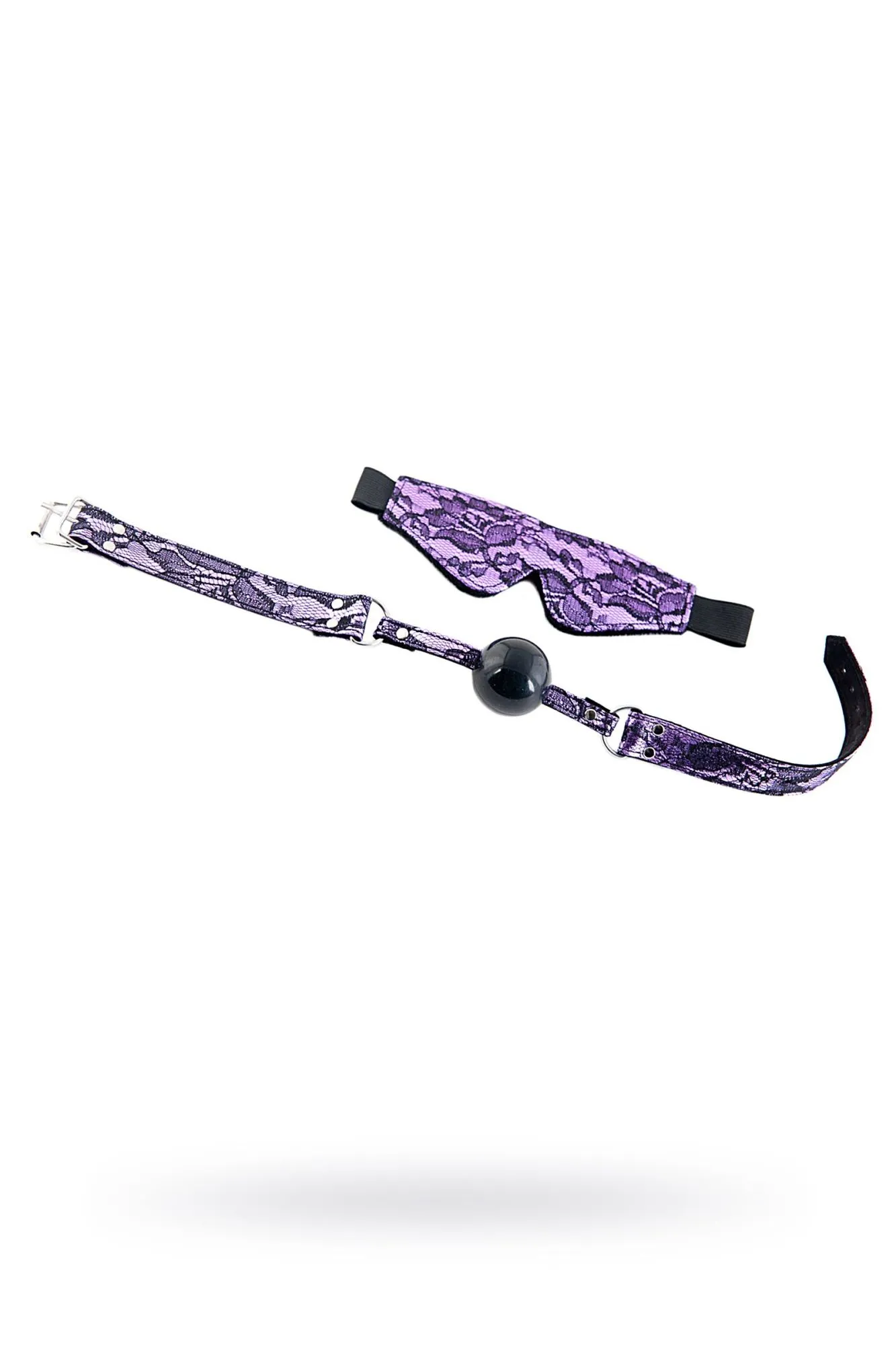 кружевной набор toyfa marcus (маска и кляп), розовый в Мурманске