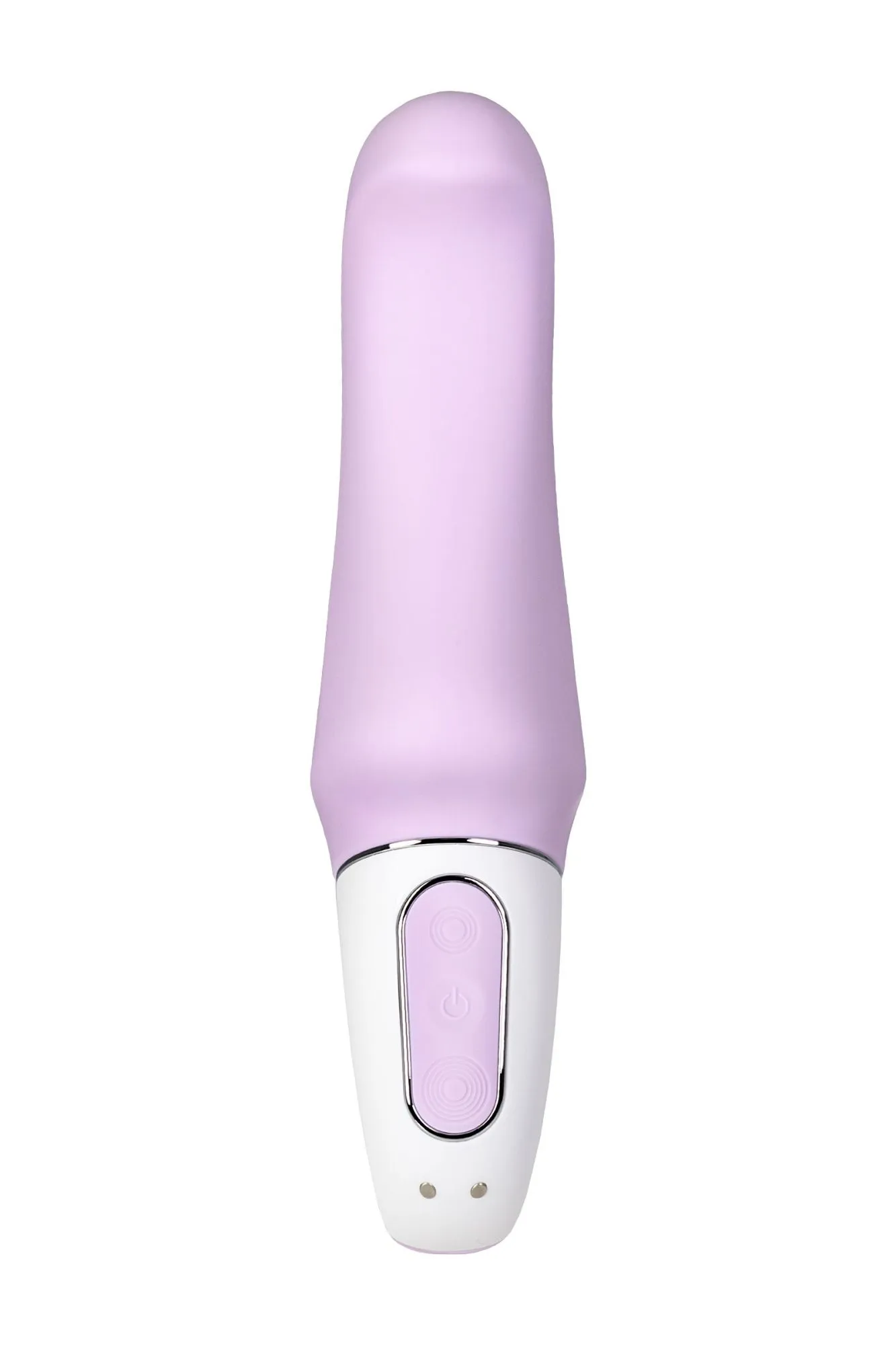 нереалистичный вибратор satisfyer vibes charming smile, силикон, фиолетовый, 18,7 см. в Мурманске
