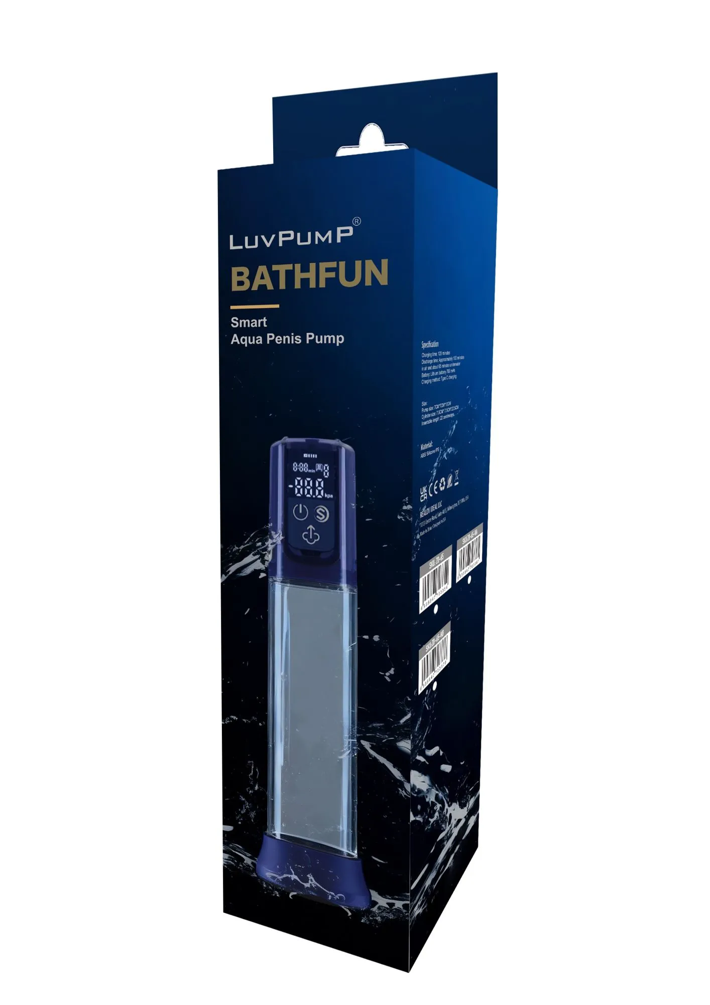 вакуумная помпа realov bathfun pro ai aqua penis pump zd-65-ka в Мурманске