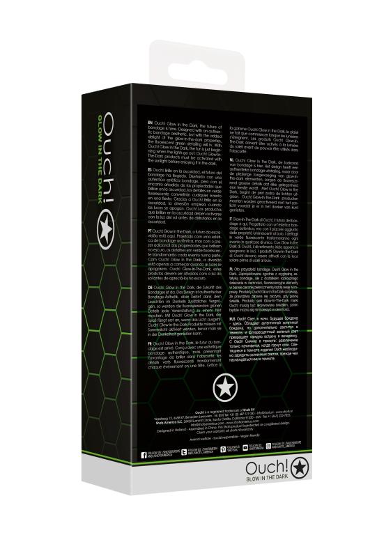 портупея body harness - glow in the dark (s/m) в Мурманске