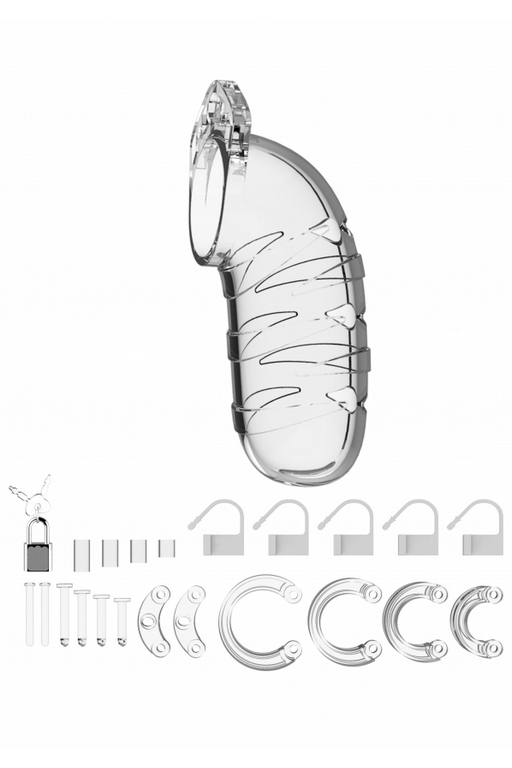 мужской пояс верности cock cage  model 05 chastity 5.5" в Мурманске