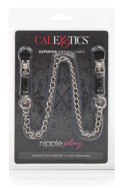 Зажимы на соски Nipple Play® Superior Nipple Clamps - Silver