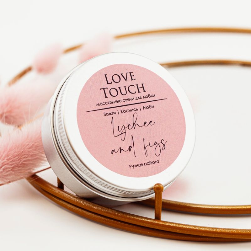 свеча массажная love touch личи и инжир, 50 мл в Мурманске