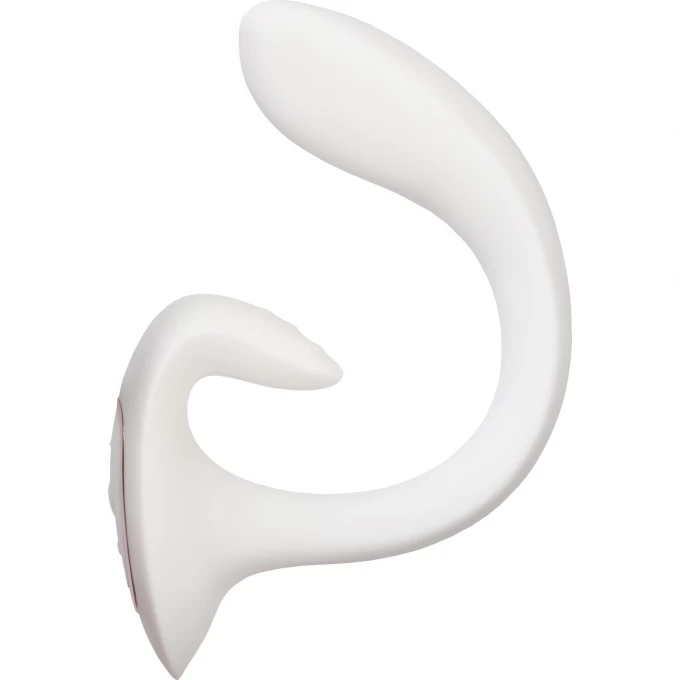 вагинально-клиторальный вибратор satisfyer g for goddess 1, белый, 27 см в Мурманске