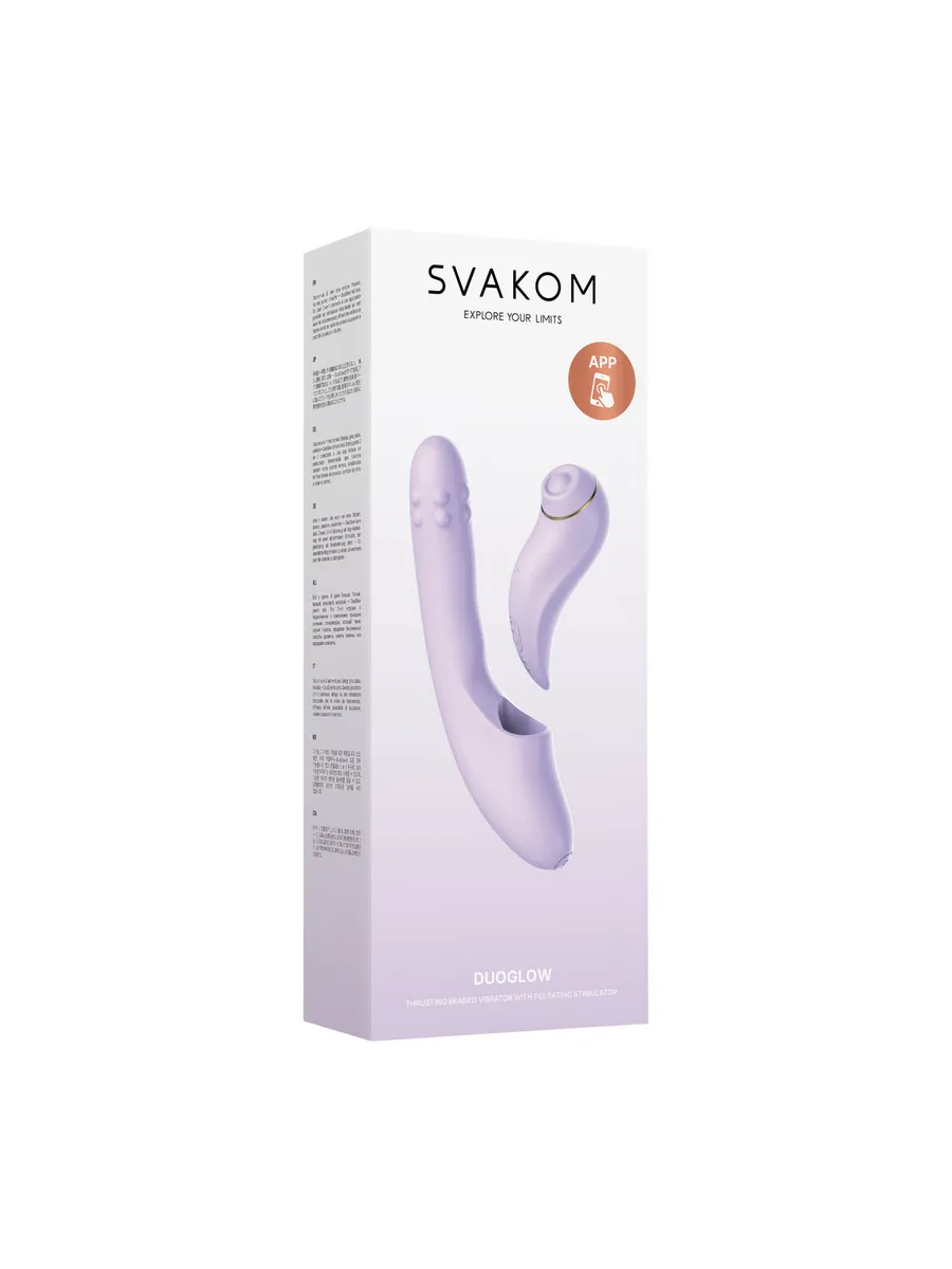 многофункциональный вибростимулятор svakom duoglow в Мурманске