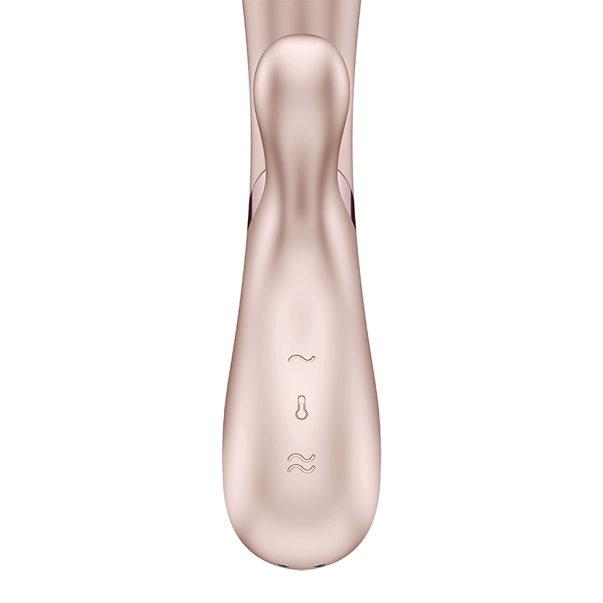 вибромассажер с подогревом и приложением satisfyer hot lover, бежевый в Мурманске