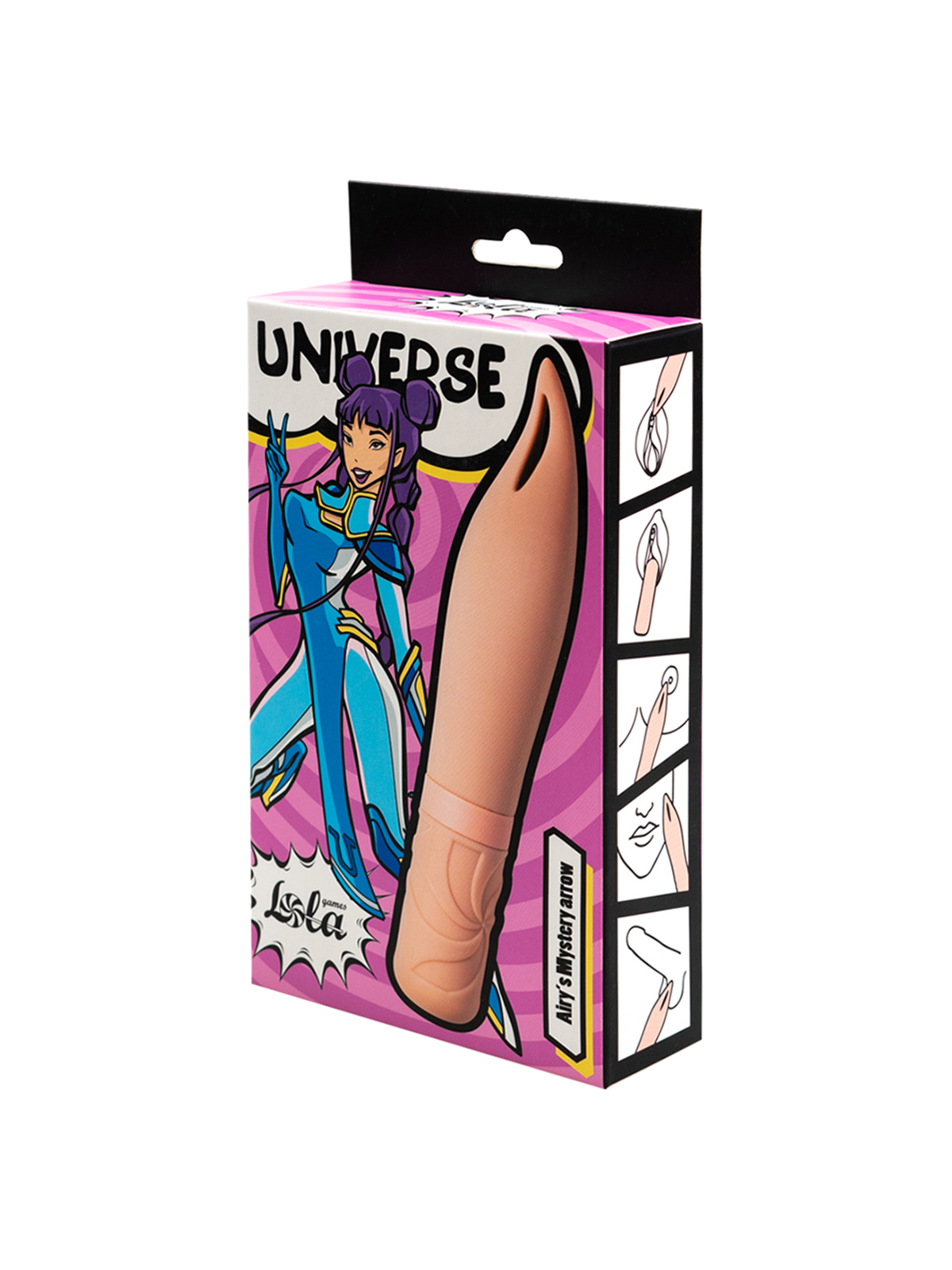 перезаряжаемый вибратор universe airy’s mystery arrow beige 9602-02lola в Мурманске
