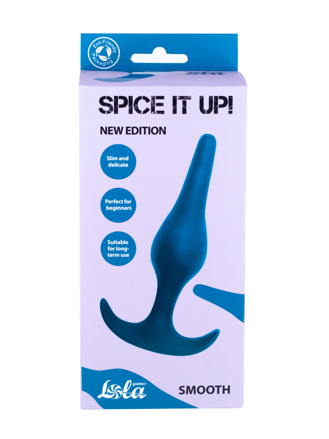 анальная пробка spice it up smooth aquamarine 8008-03lola в Мурманске