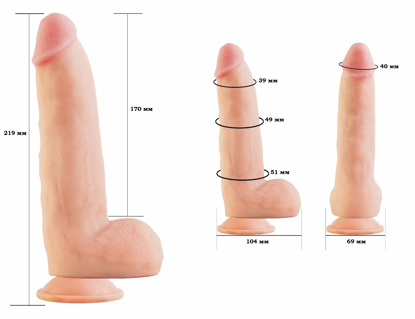фаллоимитатор human form 613607ru в Мурманске