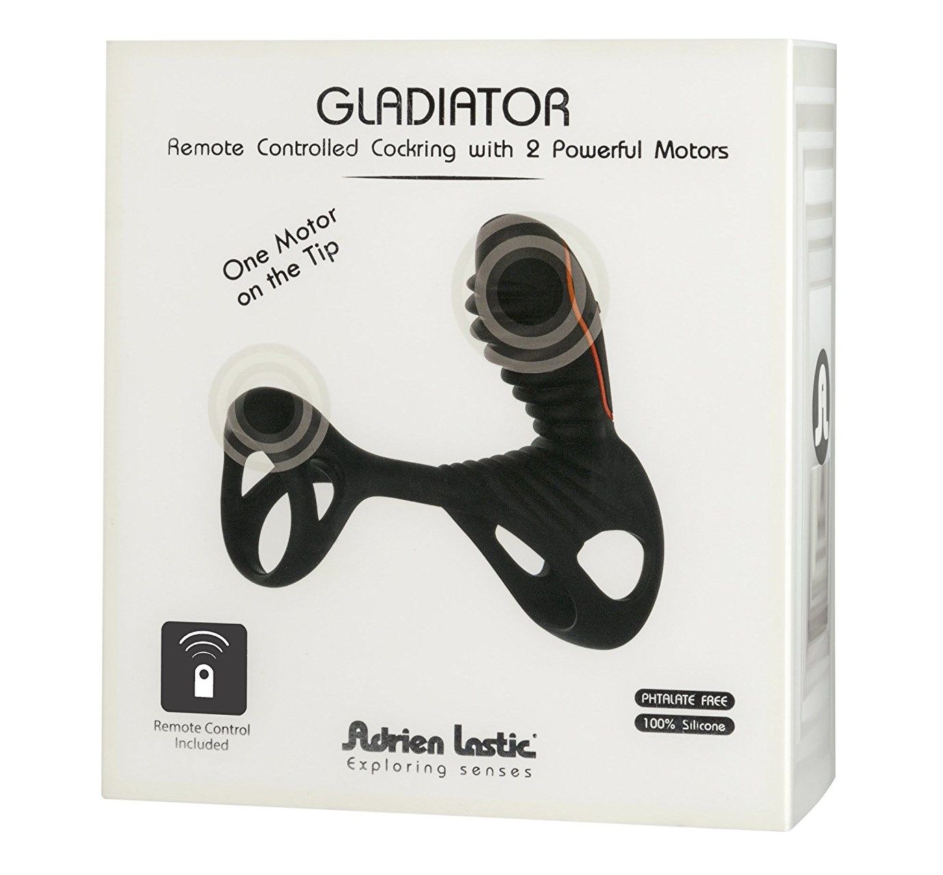 вибронасадка adrien lastic gladiator на ду, чёрная в Мурманске