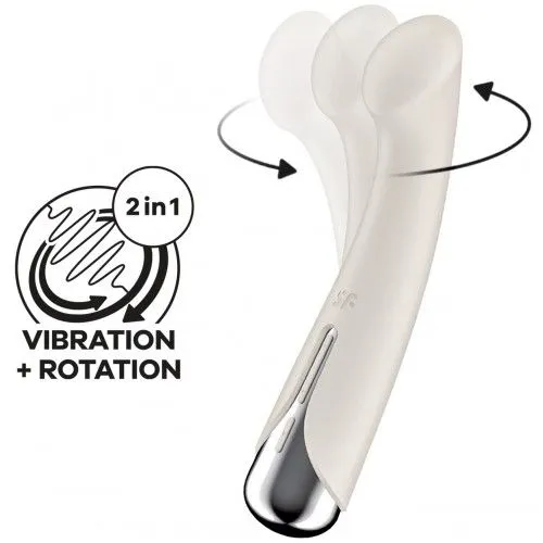 вибромассажер spinning g-spot 1 (beige)  в Мурманске