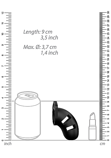 мужской пояс верности silicone cock cage model 20 - chastity - 3.5" в Мурманске