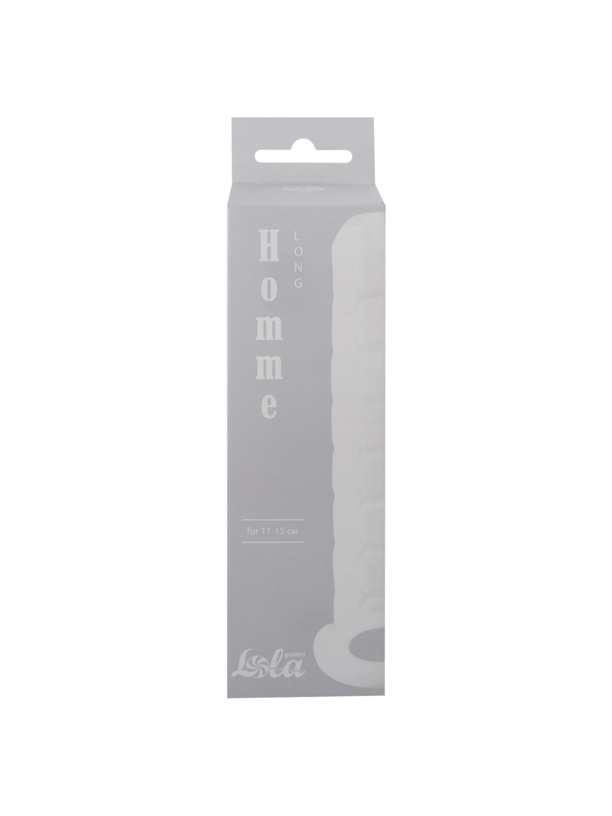 фаллоудлинитель homme long white для 11-15 см 7009-01lola в Мурманске