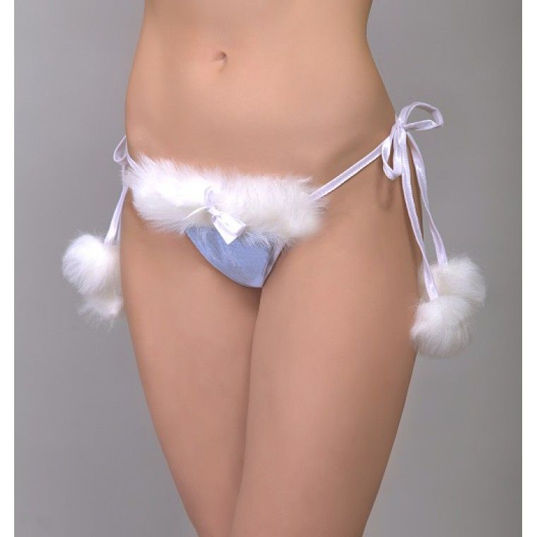 Эротическое трусы flirton xmas голубые в Мурманске