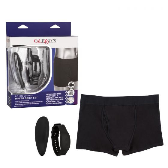трусы боксеры с вибромассажером remote control panty set  m/l в Мурманске