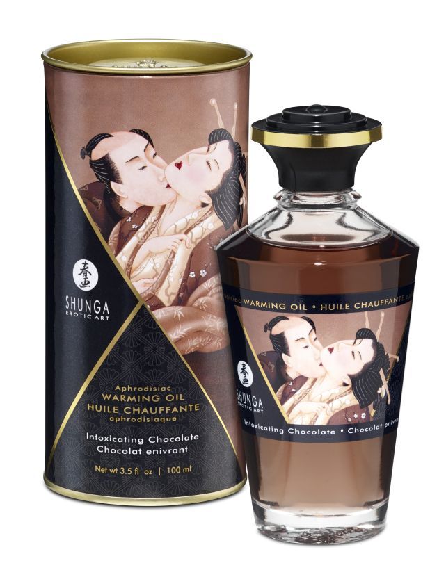 масло массажное съедобное shunga пьянящий шоколад, 100 мл в Мурманске