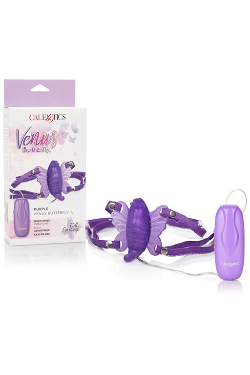 Вибромассажер-бабочка Purple Venus Butterfly 2