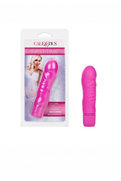 Миниатюрный вибромассажер First Time Silicone Stud