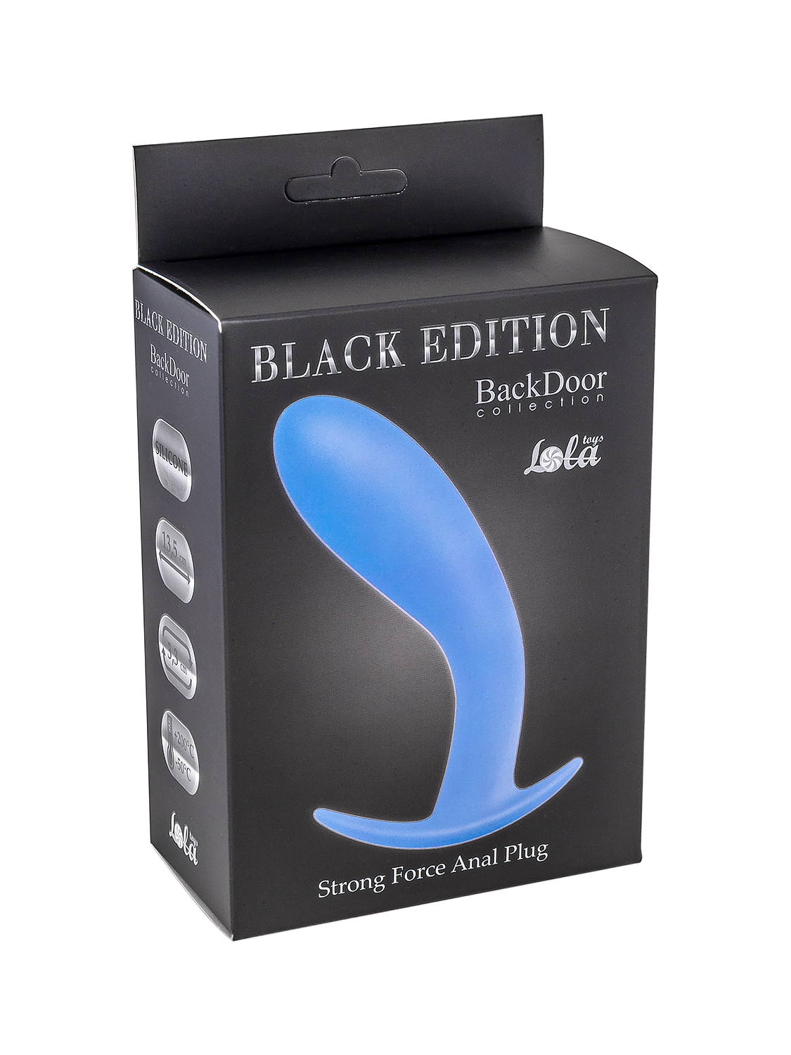 анальная пробка strong force anal plug blue 4215-03lola в Мурманске
