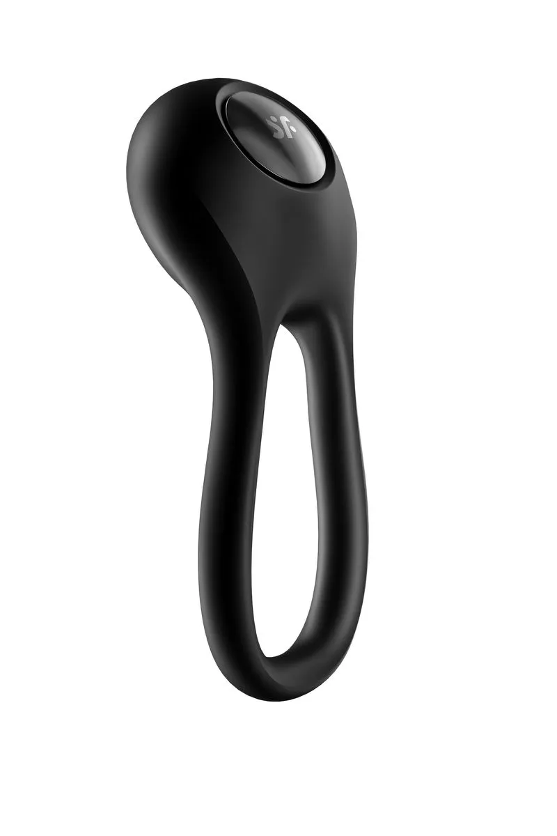 эрекционное кольцо на пенис satisfyer majestic duo, силикон, чёрный в Мурманске