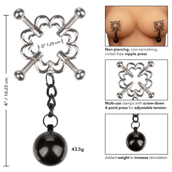 металлические зажимы для сосков 4-pt wght np press в Мурманске
