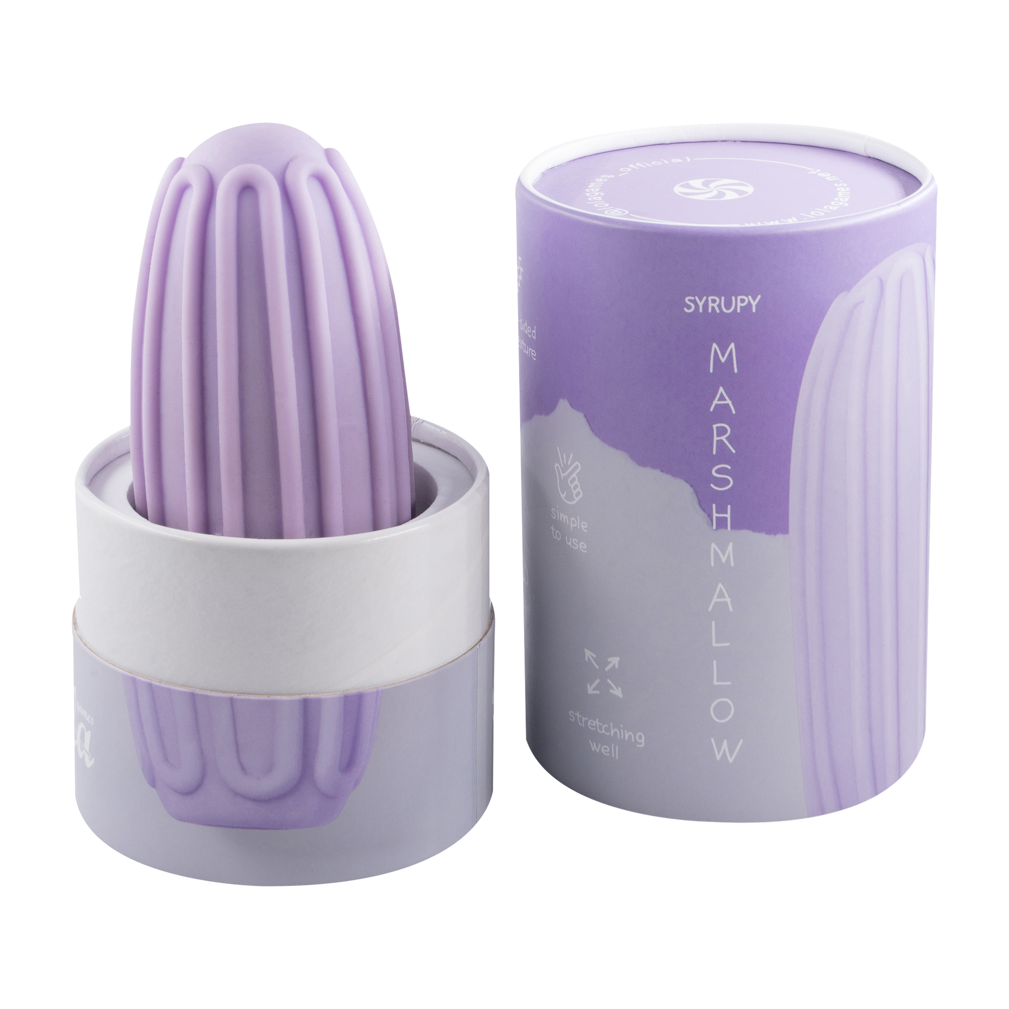 мастурбатор marshmallow maxi syrupy purple 8076-03lola в Мурманске