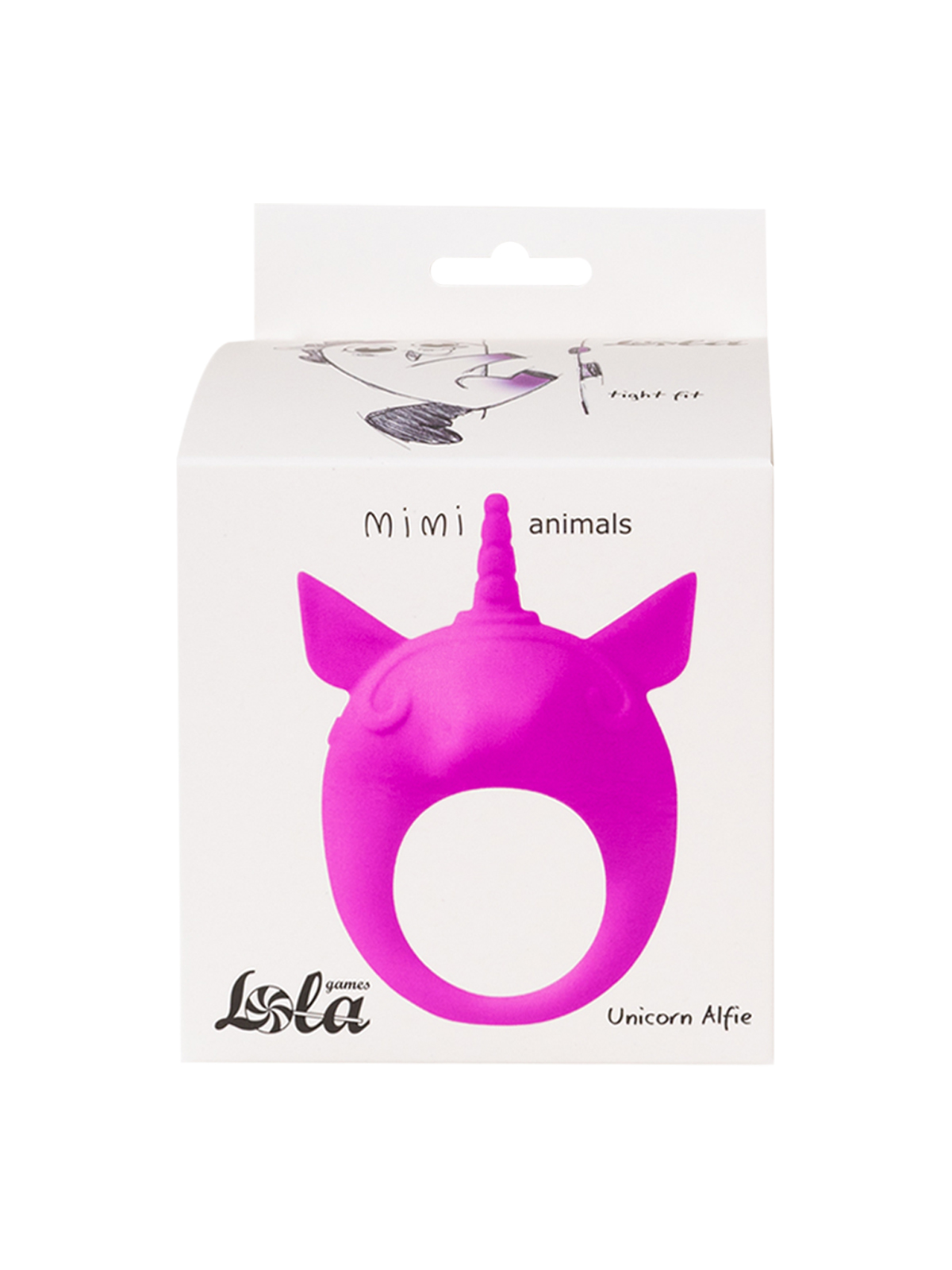 Стимулятор клитора Mimi Animals Unicorn Alfie Purple 7000-16lola