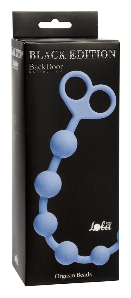 анальная цепочка orgasm beads blue 4201-02lola в Мурманске