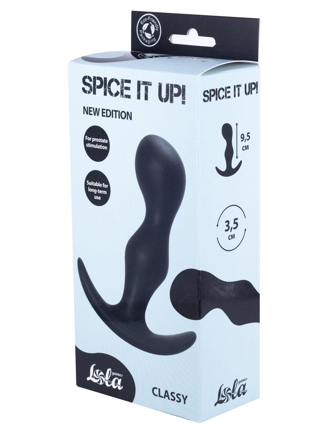 анальная пробка spice it up classy black 8013-01lola в Мурманске