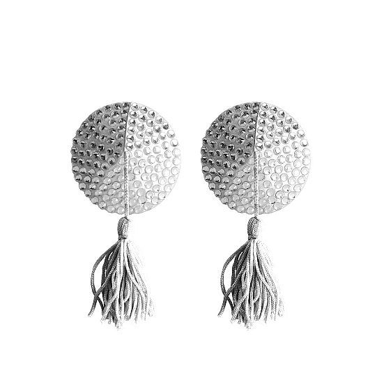 Пэстисы Shots Media Nipple Tassels Round, белые