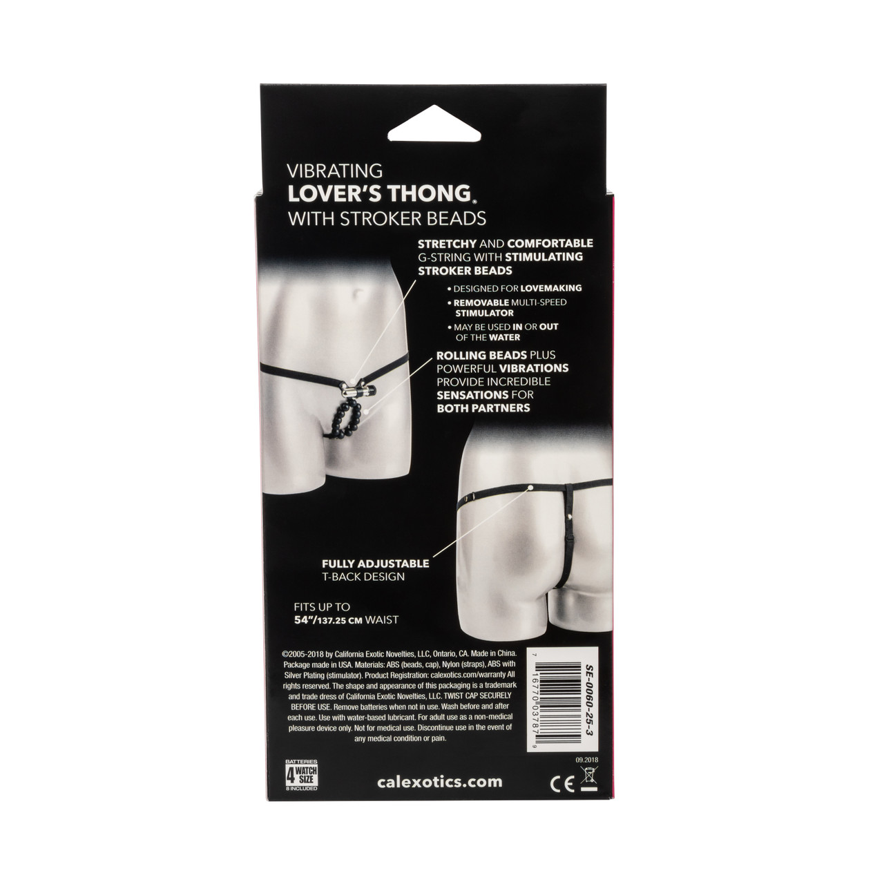 стимулирующие трусики с вибрацией vibrating lover's thong with stroker beads в Мурманске
