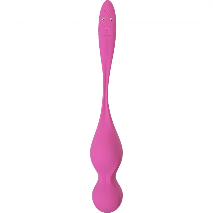 вагинальные шарики с вибрацией satisfyer love birds 1 connect app, розовый, 22,2 см в Мурманске