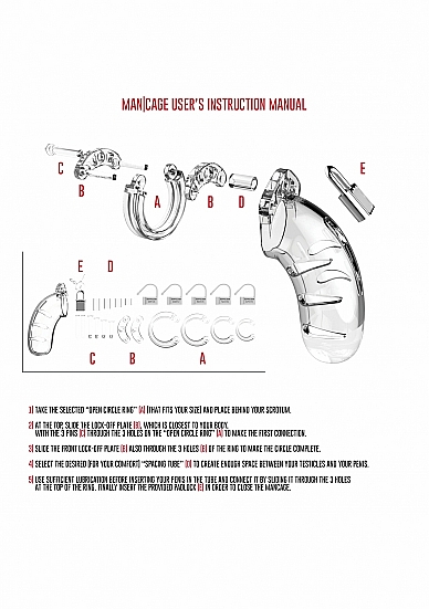 мужской пояс верности cock cage model 04 chastity 4.5" в Мурманске