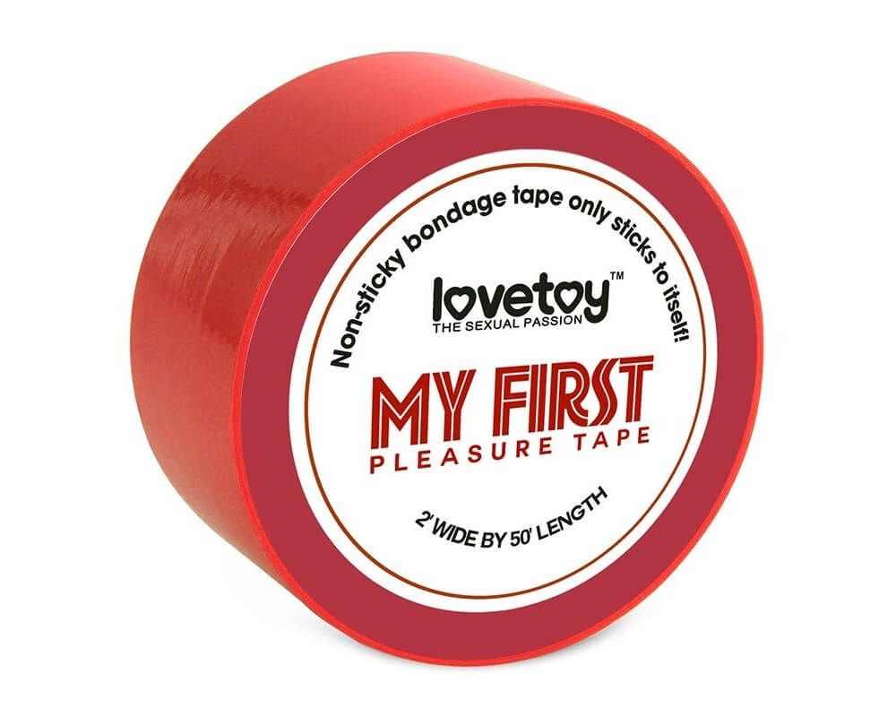 лента для фиксации lovetoy my first, красная, 15 м в Мурманске