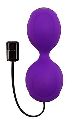 шарики с вибрацией kegel vibe фиолетовые в Мурманске