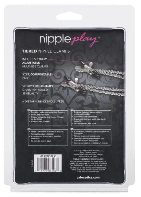зажимы для сосков tiered nipple clamps в Мурманске