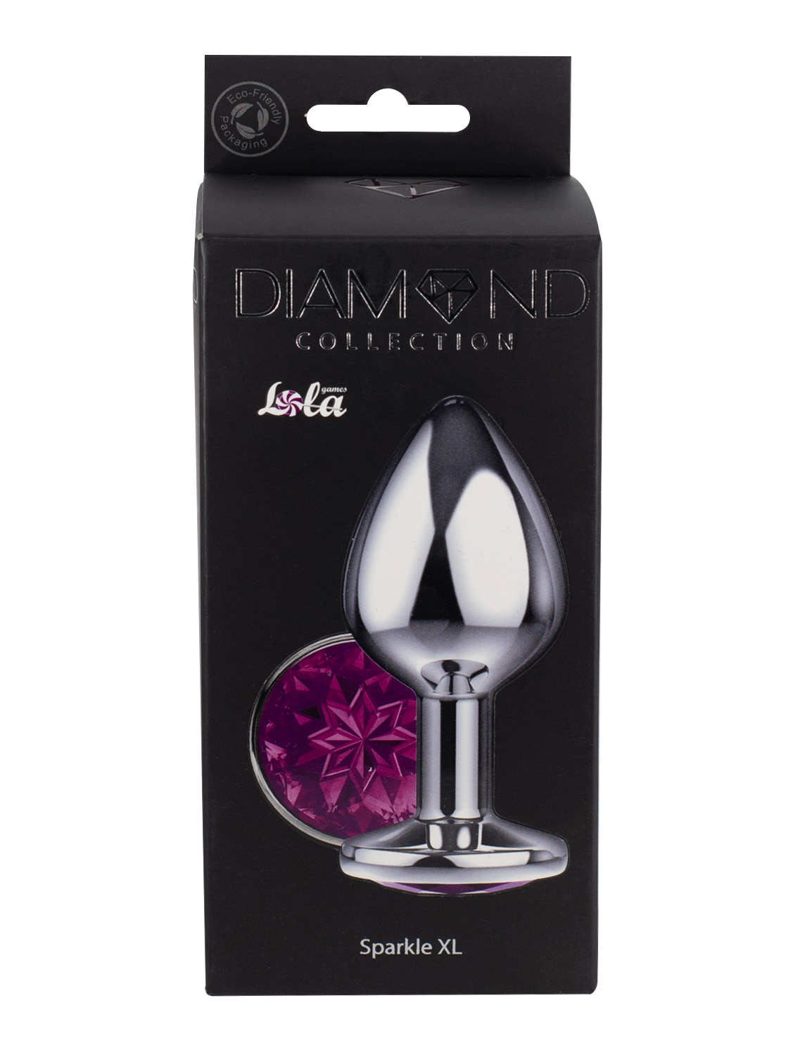 большая анальная пробка diamond purple sparkle xl 4028-01lola в Мурманске