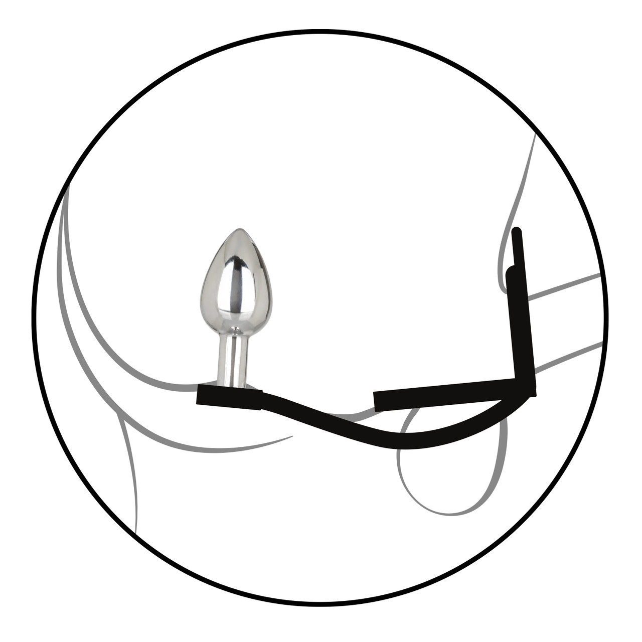 анальная пробка с эрекционным кольцом starfucker mini plug в Мурманске