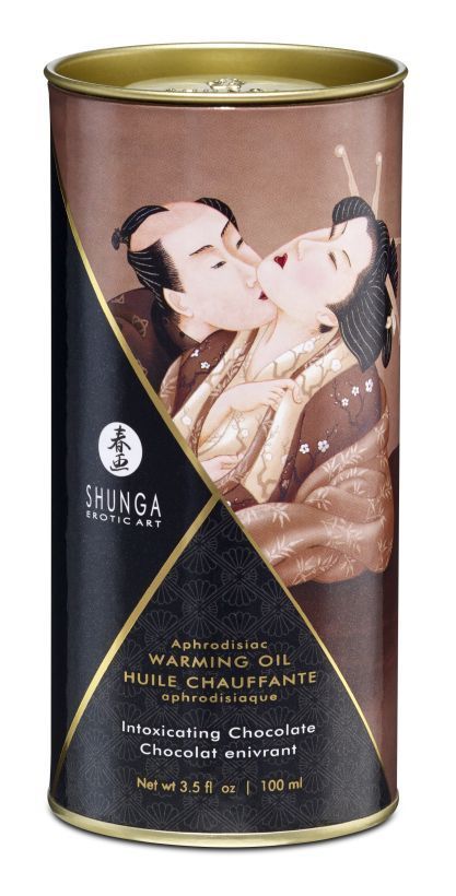 масло массажное съедобное shunga пьянящий шоколад, 100 мл в Мурманске