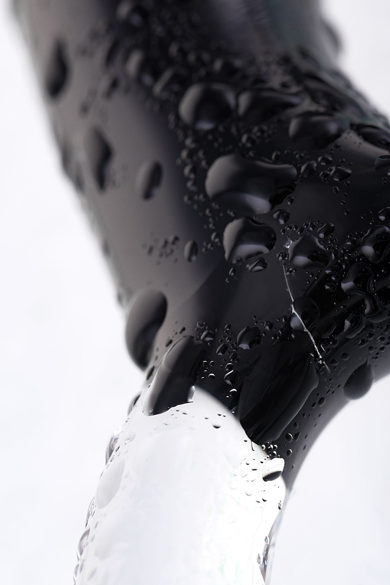 стимулятор простаты sexus glass, стекло, черный, 17 см в Мурманске