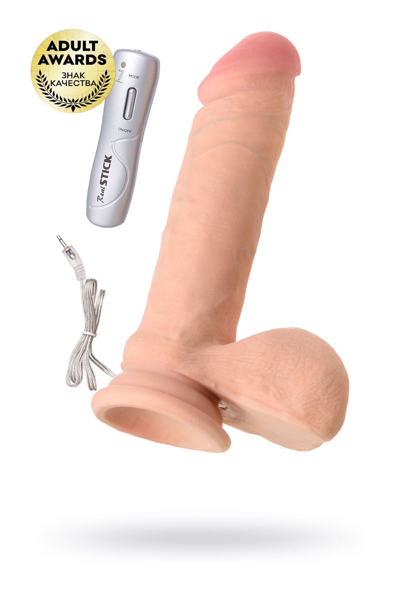 ротатор toyfa realstick elite brandon, softskin, телесный в Мурманске