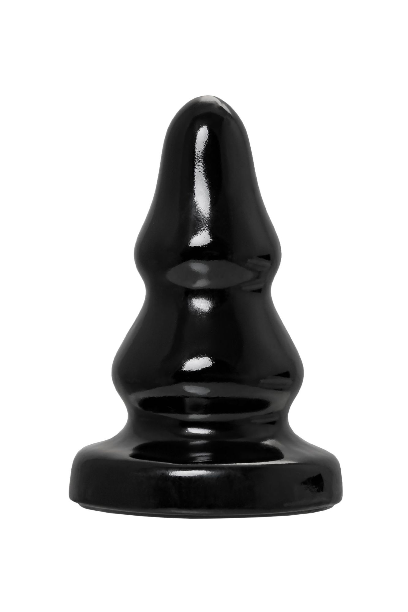 анальная втулка toyfa popo pleasure monoceros, pvc, черная, 15 см, ø 7 см в Мурманске